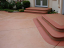 Endura Solid Colour Stain for Concrete Patio and Steps
